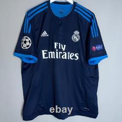 Real Madrid 2015 2016 Third Footbal Shirt Soccer Jersey Adidas Ao0050 #7 Ronaldo