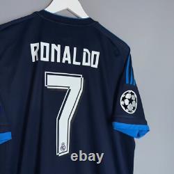 Real Madrid 2015 2016 Third Footbal Shirt Soccer Jersey Adidas Ao0050 #7 Ronaldo