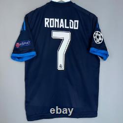 Real Madrid 2015 2016 Third Footbal Shirt Soccer Jersey Adidas S12676 #7 Ronaldo