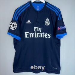 Real Madrid 2015 2016 Third Footbal Shirt Soccer Jersey Adidas S12676 #7 Ronaldo