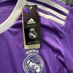 Real Madrid 2016/17 Away Jersey Cristiano Ronaldo #7 Purple Size L