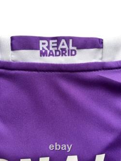 Real Madrid 2016/17 Away Purple Ronaldo 7 UCL Final Jersey Adidas A15159 Size M