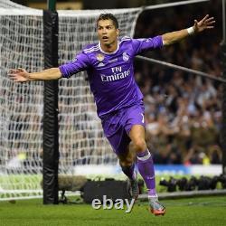 Real Madrid 2016/17 Away Ronaldo 7 UCL Final Jersey Men's Size XXL