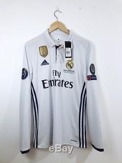 Real Madrid 2016-17 Final Cardiff 2017 UCL Ronaldo shirt camiseta jersey
