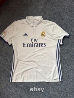 Real Madrid 2016-17 Home Soccer Football Jersey Men's XL #7 Cristiano Ronaldo