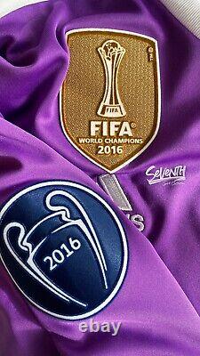 Real Madrid 2016/17 Official Long Sleeve Final Champions League Ronaldo Shirt