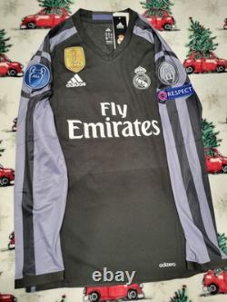 Real Madrid 2016-17 Third Kit Long Sleeve Jersey