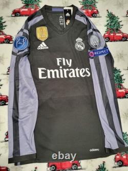 Real Madrid 2016-17 Third Kit Long Sleeve Jersey