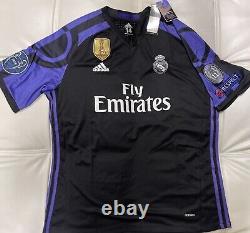 Real Madrid 2016/2017 Cristiano Ronaldo Jersey #7 CR7 Shirt Third Kit BNWT