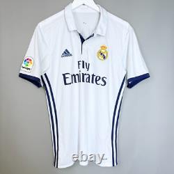 Real Madrid 2016 2017 Home Football Shirt Soccer Jersey Adidas #7 Ronaldo