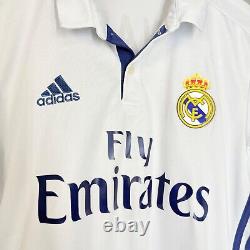 Real Madrid 2016 2017 Home Football Shirt Soccer Jersey Adidas #7 Ronaldo