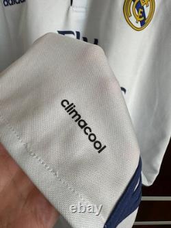 Real Madrid 2016/2017 Home Football Soccer Shirt Jersey Adidas White Sz XL