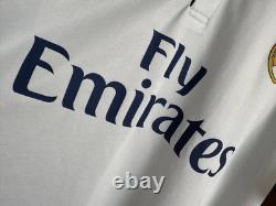 Real Madrid 2016/2017 Home Football Soccer Shirt Jersey Adidas White Sz XL
