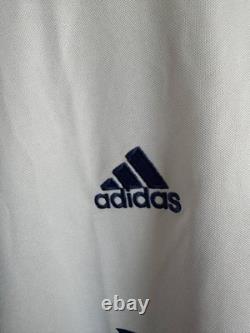 Real Madrid 2016/2017 Home Football Soccer Shirt Jersey Adidas White Sz XL