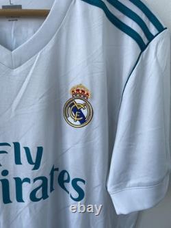 Real Madrid 2017/2018 Home Football Shirt Jersey Camiseta Adidas Az8059 Isco #22