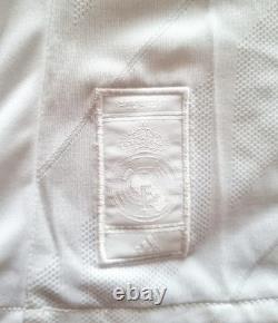 Real Madrid 2017 2018 Home football Adidas shirt #4 Sergio Ramos size Large