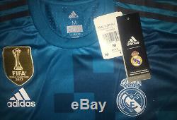 Real Madrid 2017-2018 Kroos Germany Authentic Adizero Player Issue Jersey Shirt
