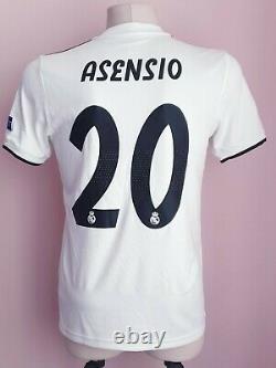 Real Madrid 2018 2019 Home football Adidas shirt jersey #20 ASENSIO