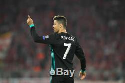 Real Madrid 2018 Ronaldo Size 8 Champions League adizero player issue jersey