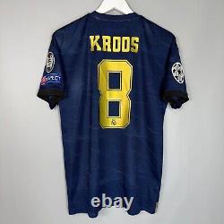 Real Madrid 2019 2020 Away Football Shirt Soccer Jersey Adidas #8 Kroos