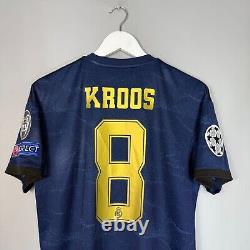 Real Madrid 2019 2020 Away Football Shirt Soccer Jersey Adidas #8 Kroos