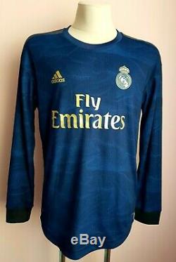 Real Madrid 2019-2020 Away football Adidas climachill l/s Jersey Player Issue
