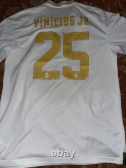 Real Madrid 2019/2020 Champions League Vinicious Jr Home Jersey