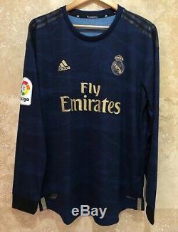 Real Madrid 2019-2020 La Liga Sergio Ramos player issue Climachill away jersey