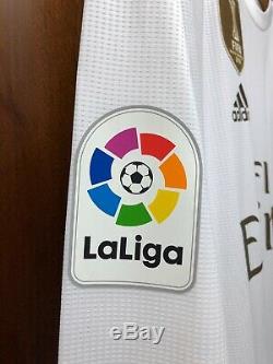 Real Madrid 2019-2020 La Liga Sergio Ramos player issue Climachill home jersey