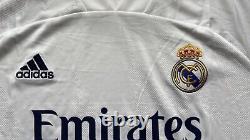 Real Madrid 2020 2021 Home Shirt Jersey Adidas Fq7473 Long Sleeve 2xl Men White