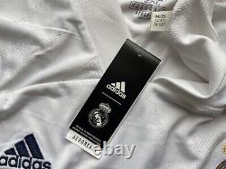 Real Madrid 2020 2021 Home Shirt Jersey Adidas Fq7473 Long Sleeve 2xl Men White