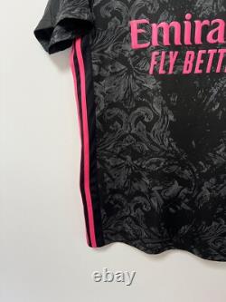 Real Madrid 2020/21 CL Benzema #9 Player Issue Jersey Soccer Adidas Shirt M