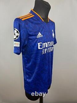 Real Madrid 2021 2022 Camavinga Away Shirt Football Soccer Adidas H40942 Size M