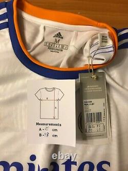 Real Madrid 2021/2022 home Sz M Adidas shirt jersey football soccer kit maillot