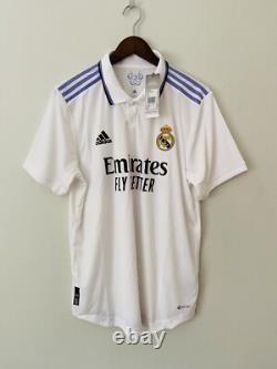 Real Madrid 2022-23 Authentic Home Shirt Size M BNIB #HF0292