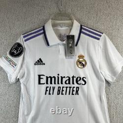 Real Madrid 2022/23 Home Jersey Benzema 9 Player Issue Heat. Rdy Authentic Size S
