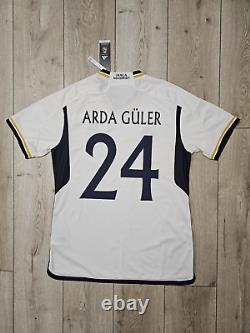 Real Madrid 2023 2024 Home Guler Football Shirt Soccer Jersey New L Adidas