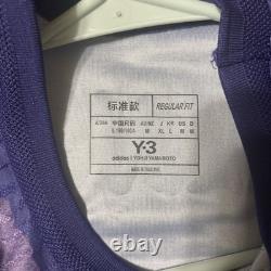 Real Madrid 2023 2024 Y-3 Purple 4th Football Shirt Soccer Jersey Used M Adidas