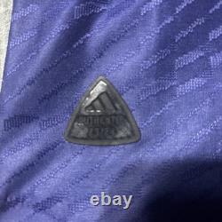 Real Madrid 2023 2024 Y-3 Purple 4th Football Shirt Soccer Jersey Used M Adidas