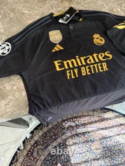 Real Madrid 2023/24 UEFA 15 Times Champions Patch Third Jersey Zidane #10