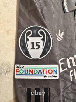 Real Madrid 2024-2025 Mbappé third long sleeves player version jersey