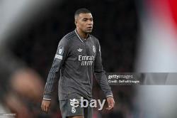 Real Madrid 2024-2025 Mbappé third long sleeves player version jersey