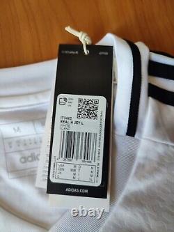 Real Madrid 2024 2025 home Sz M jersey football soccer shirt kit tee L/S Rodrygo