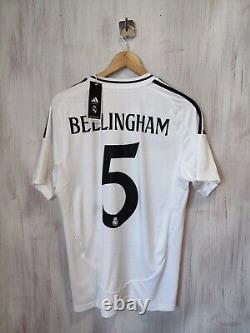 Real Madrid 2024 2025 home Sz M shirt jersey soccer football kit tee Bellingham