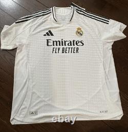 Real Madrid 2024/25 Authentic Home Jersey 2XL Player Heat. RDY version Kit