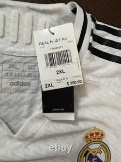 Real Madrid 2024/25 Authentic Home Jersey 2XL Player Heat. RDY version Kit
