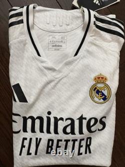 Real Madrid 2024/25 Authentic Home Jersey 2XL Player Heat. RDY version Kit
