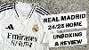 Real Madrid 2024 25 Authentic Home Shirt Heat Rdy Unboxing U0026 Review