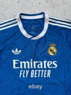 Real Madrid 2025/2026 Third Authentic Long Shirt Adidas Jersey JP3925 Size XL