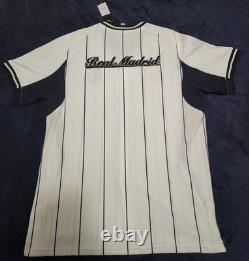 Real Madrid 2025-26 Baseball Style Jersey Adidas Men's